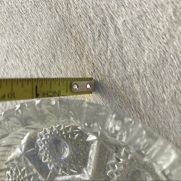 Vintage | 4" Glass Ashtray, Italy - Picture 12 of 13